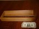 Antique Wood Library Card File Cabinet Box Drawer Part With Handle 1900-1950 photo 3
