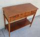 English Antique Mahogany Console / Hall Table With 6 Drawer. 1900-1950 photo 2