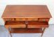 English Antique Mahogany Console / Hall Table With 6 Drawer. 1900-1950 photo 5