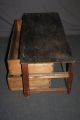 Antique Cabinet Base Makes A Great T.  V.  Stand - With Drawers And Pulls 1900-1950 photo 1