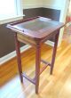 Gorgeous Antique Betumal Vintage Arts & Crafts Telephone Table Display Stand 1900-1950 photo 1