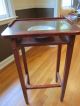 Gorgeous Antique Betumal Vintage Arts & Crafts Telephone Table Display Stand 1900-1950 photo 6