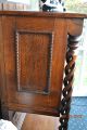 Gorgeous Antique Oak Liquor Cabinet,  Carved Open Twists,  Claw Feet,  Refinished 1800-1899 photo 3
