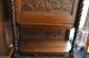 Gorgeous Antique Oak Liquor Cabinet,  Carved Open Twists,  Claw Feet,  Refinished 1800-1899 photo 6
