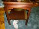 Antique Walnut Coffee Table,  End Table,  Side Table With Mahogany Finish Refinish 1900-1950 photo 2