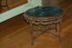 Gorgeous Antique Barbola Roses Swags Ornate Coffee Side Table Marble French 1900-1950 photo 4
