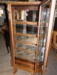 Quartersawn Oak China Cabinet With Lions Heads 1900-1950 photo 11