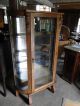 Quartersawn Oak China Cabinet With Lions Heads 1900-1950 photo 5