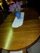 Antique Oak Table Extension Table W/ 5 Leaves Solid 1/4 Sawn Oak Refinished 1900-1950 photo 1