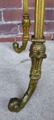 Antq Art Nouveau Victorian Brass Glass Onyx Stand Table Fernery Pedestal 1900 1900-1950 photo 6