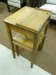 Quarter Sawn Oak Telephone Table W/ Nested Bench Finish & Reinforced 1900-1950 photo 2
