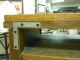 Quarter Sawn Oak Telephone Table W/ Nested Bench Finish & Reinforced 1900-1950 photo 5