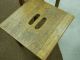 Quarter Sawn Oak Telephone Table W/ Nested Bench Finish & Reinforced 1900-1950 photo 8