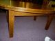 Antique Oak Table Quartersawn Solid Oak Coffee,  Library,  Refinished W/drawer 50 