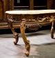 55328 - 3 : Italian Baroque Style Carved Onyx Top Coffee / End Table 1900-1950 photo 3