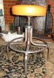 Vintage 1974 Doerner Canada Faultless Chair Office Industrial Swivel Stool Post-1950 photo 4