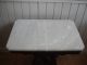 Antique Walnut Side Table With Marble Top 1900-1950 photo 1