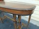 51008 Antique Walnut Library Sofa Table Stand 1900-1950 photo 5