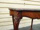 50482 Antique Inlaid French Turtle Top Table With Shelf 1900-1950 photo 6