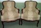 6062: French Carved Pair Bergere Arm Chairs Gorgeous Pennsylvania House Post-1950 photo 1