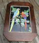 1930s California Taylor Tile Parrot / Macaw Table 1900-1950 photo 1