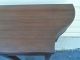 50343 Antique Mahogany Flip Top Game Table Stand 1900-1950 photo 2