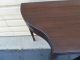 50343 Antique Mahogany Flip Top Game Table Stand 1900-1950 photo 3