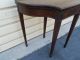 50343 Antique Mahogany Flip Top Game Table Stand 1900-1950 photo 4