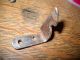 Vintage Sellers Cabinet Left Hand Latch,  Rare Find S Motif Sellers Nickel Latch 1900-1950 photo 3