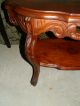 Wonderful Antique Hand Carved Coffee Table W/marquetry Detail 1900-1950 photo 1