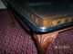 Magagony Coffee Table Low Table With Beveled Glass Top 1900-1950 photo 3