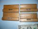 4 Antique Wood Cabinet Co.  Ill.  Card File Cabinet Drawer Divider Part 1900-1950 photo 2