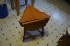 Modern Wabash Shamrock Cloverleaf Maple 3 Sided Drop Leaf Triangular End Table 1900-1950 photo 5