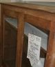Antique Cabinet Cupboard Wood Glass Pie Safe Pine Jelly 1900-1950 photo 9