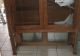 Antique Cabinet Cupboard Wood Glass Pie Safe Pine Jelly 1900-1950 photo 2
