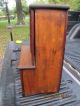 Childs Step Back Cupboard With Etched Doors 1900-1950 photo 3