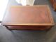 1940 - 1950 Antique Leather Top With Gold Leaf Embossed Coffee Table 1900-1950 photo 1