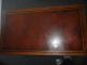 1940 - 1950 Antique Leather Top With Gold Leaf Embossed Coffee Table 1900-1950 photo 2
