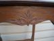 47646 Antique Victorian Solid Oak Lamp Table Stand 1900-1950 photo 4