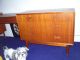 Midcentury Danish Modern Mobler Desk Teakwood Dresser Credenza Table 1900-1950 photo 1