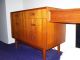 Midcentury Danish Modern Mobler Desk Teakwood Dresser Credenza Table 1900-1950 photo 6