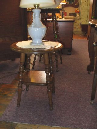 Antique Oak Table Salesmans Sample 18 