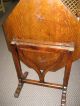 Wonderful 1920 ' S Handmade Oak Revival Tilt Top Table - French Wine Tasting Style 1900-1950 photo 6