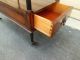 50321 Beacon Hill Mahogany Leather Top Lamp Table Stand 1900-1950 photo 6