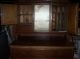 Antique Oak Cabinets With 4 Drawer Base 1900-1950 photo 1