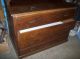 Antique Oak Cabinets With 4 Drawer Base 1900-1950 photo 5