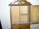 Antique Hanging Cabinet With Cut Glass Mirror. 1900-1950 photo 2
