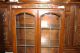 Exquisite English Antique Oak Art Deco Oak Bookcase 1900-1950 photo 1