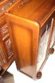 Exquisite English Antique Oak Art Deco Oak Bookcase 1900-1950 photo 5