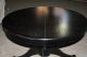 Solid Wood Dining Table With Ebony Finish - Extends To 6 Ft. 1900-1950 photo 1